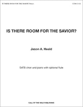 Is There Room for the Savior? SATB choral sheet music cover